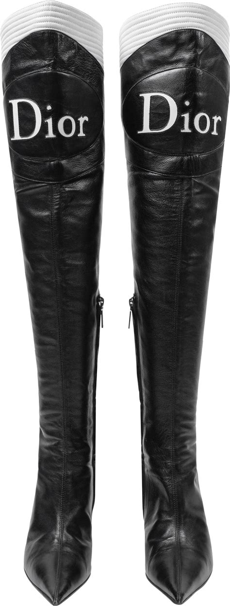 christisn dior boots|Christian Dior thigh boots.